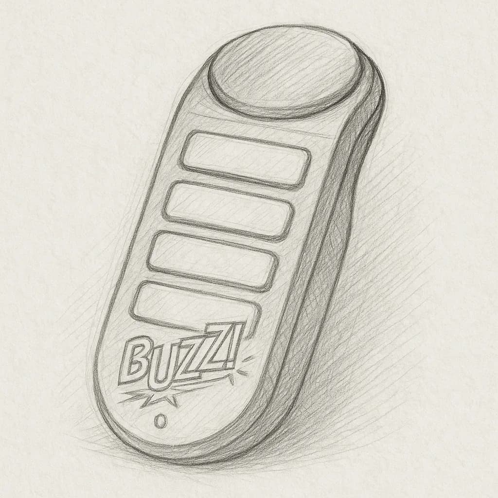Buzz-pakke illustrasjon